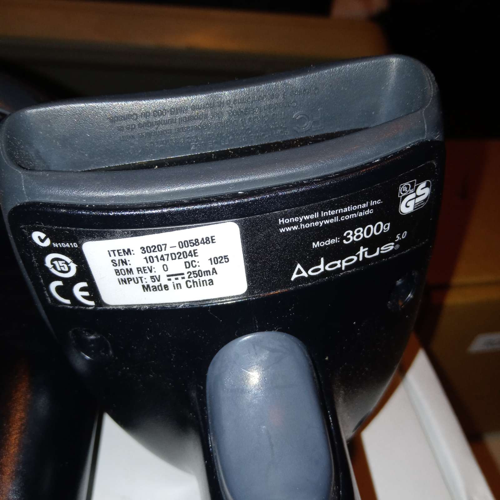 Used working set of 2 USB linear imagers adaptus 3800g barcode scanners linear imagers usb wired scanners barcode readers usb scanners honeywell